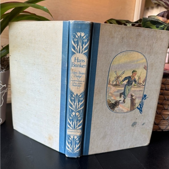 VINTAGE 1945 Hans Brinker The Silver Skates Children’s Book - Picture 1 of 16